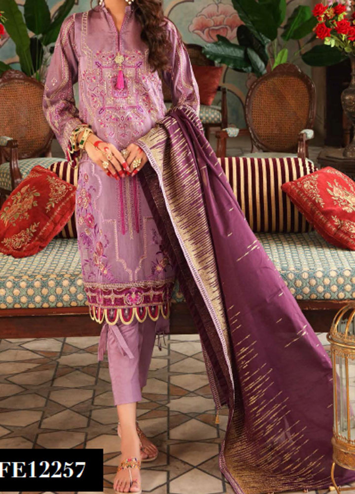 Festive Issue By Gul Ahmed Embroidered Lawn Suits Unstitched 3 Piece GA21EA 12257 - Festive Collection