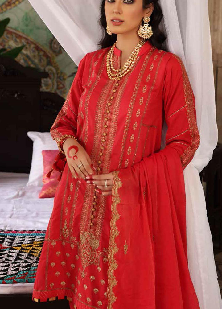 Festive Issue By Gul Ahmed Embroidered Lawn Suits Unstitched 3 Piece GA21EA 12258 - Festive Collection