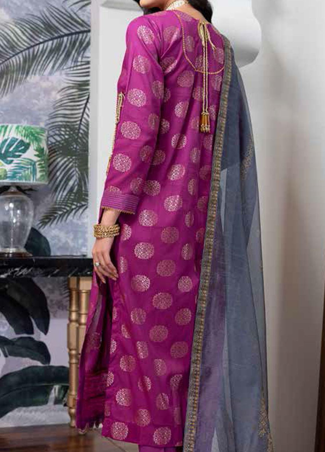 Festive Issue By Gul Ahmed Printed Lawn Suits Unstitched 3 Piece GA21EA 12262 - Festive Collection