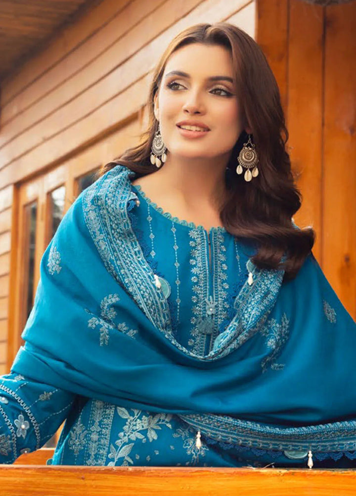 Gul Ahmed Embroidered Acrylic Suits Unstitched 3 Piece GA24UW AP-42005 - Winter Collection