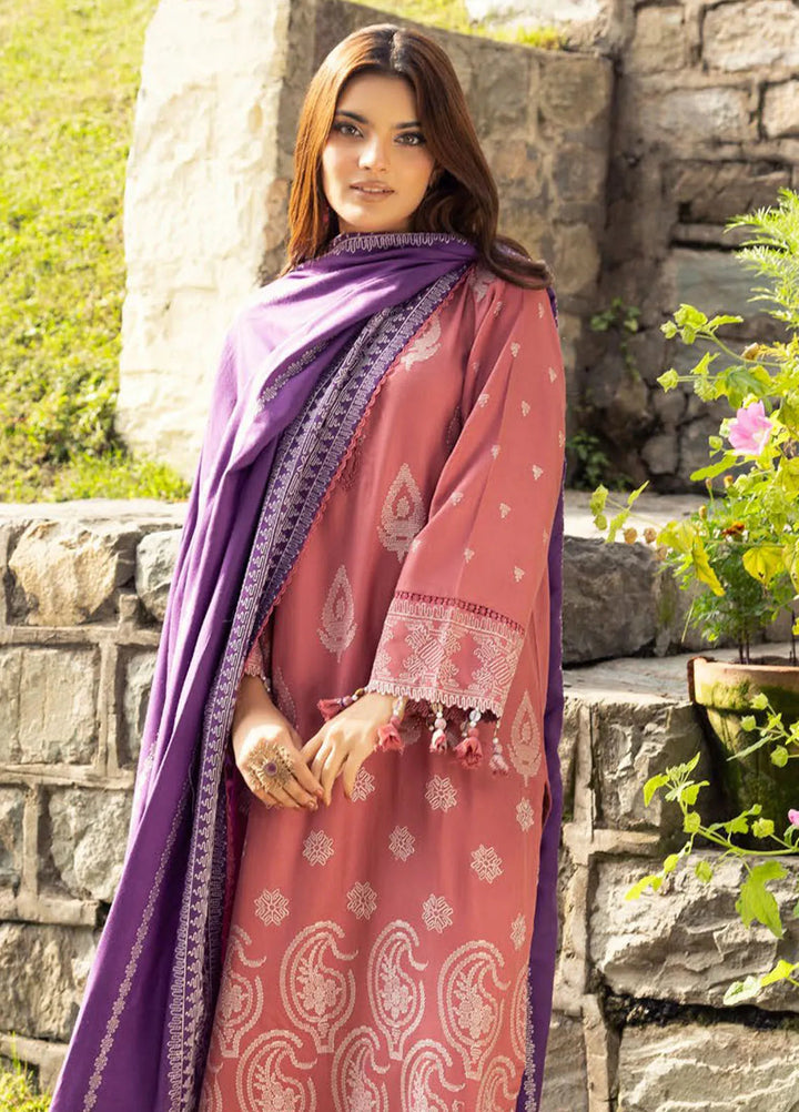 Gul Ahmed Embroidered Acrylic Suits Unstitched 3 Piece GA24WU AP-42003 - Winter Collection