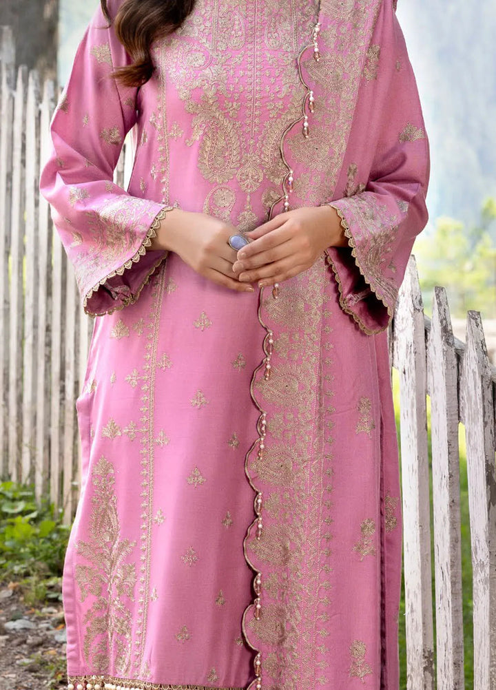 Gul Ahmed Embroidered Acrylic Suits Unstitched 3 Piece GA24WU AP-42008 - Winter Collection