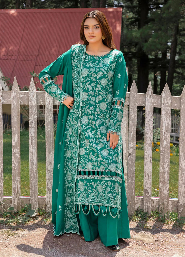 Gul Ahmed Embroidered Acrylic Suits Unstitched 3 Piece GA24WU AP-42010 - Winter Collection