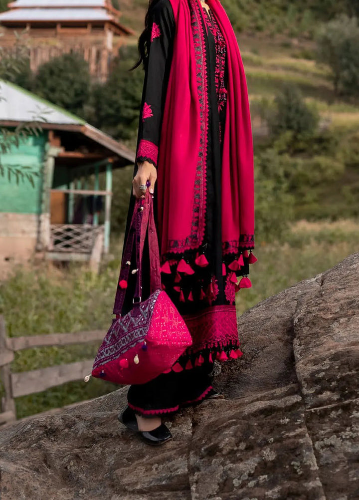 Gul Ahmed Embroidered Acrylic Suits Unstitched 3 Piece GA24WU AP-42016 - Winter Collection