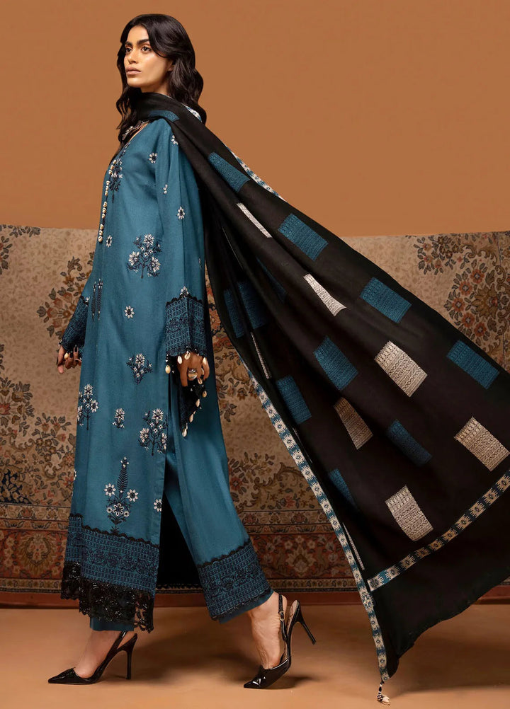 Gul Ahmed Embroidered Acrylic Suits Unstitched 3 Piece GA24WU AP-42033 - Winter Collection