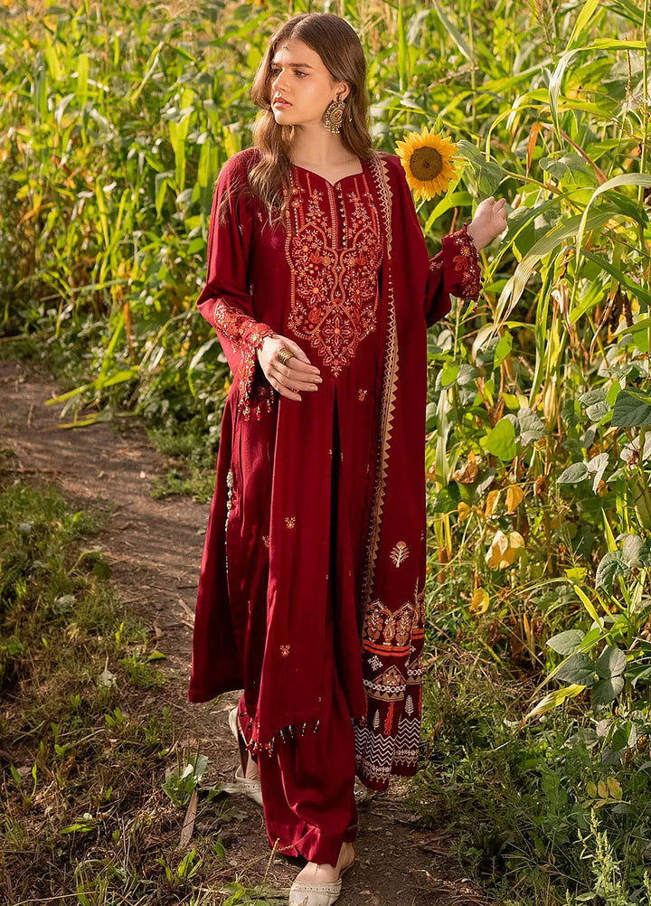 Gul Ahmed Embroidered Acrylic Suits Unstitched 3 Piece GA24WU AP-42043 - Winter Collection