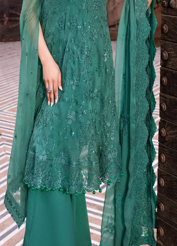 Gul Ahmed Embroidered Chiffon Suits Unstitched 3 Piece GA24LF FE-42025 - Festive Collection