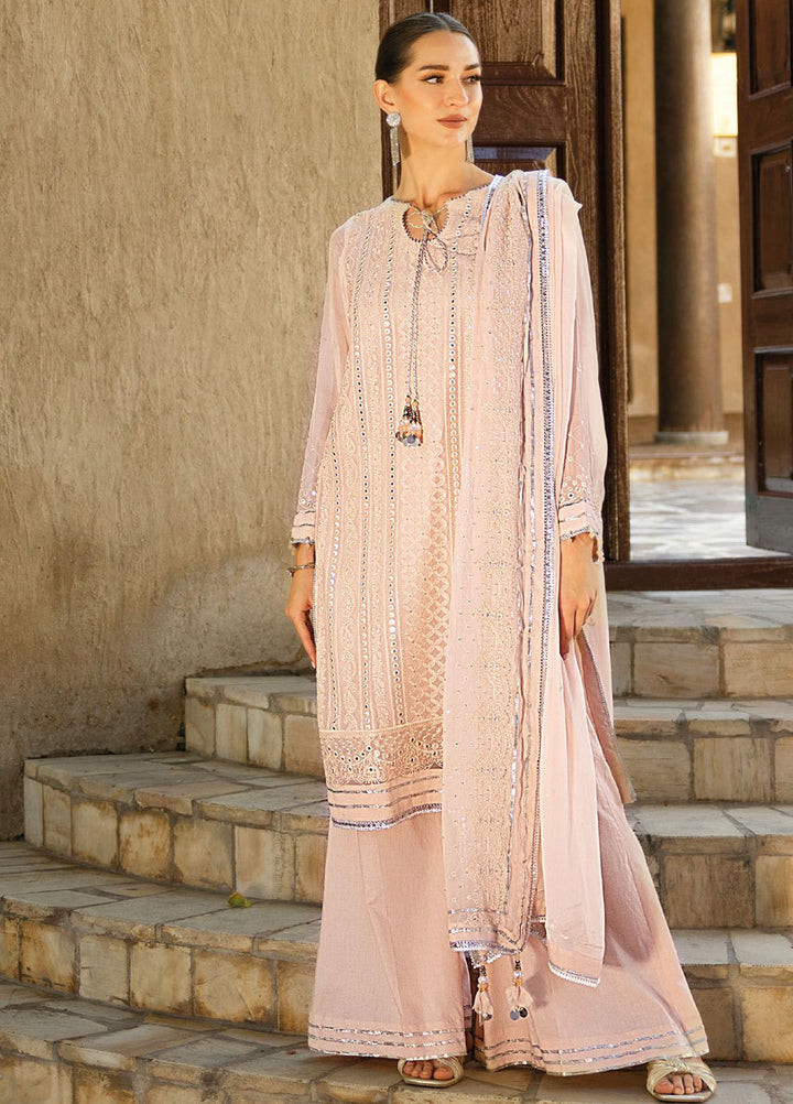 Gul Ahmed Embroidered Chiffon Suits Unstitched 3 Piece GA24LF FE-42033 - Festive Collection