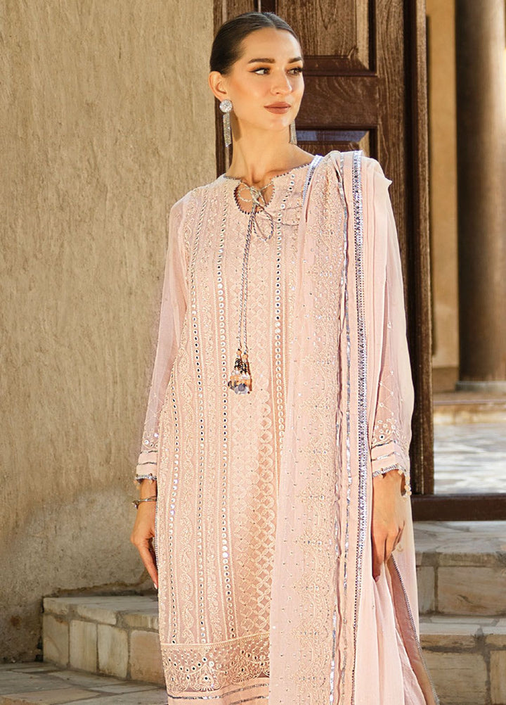 Gul Ahmed Embroidered Chiffon Suits Unstitched 3 Piece GA24LF FE-42033 - Festive Collection