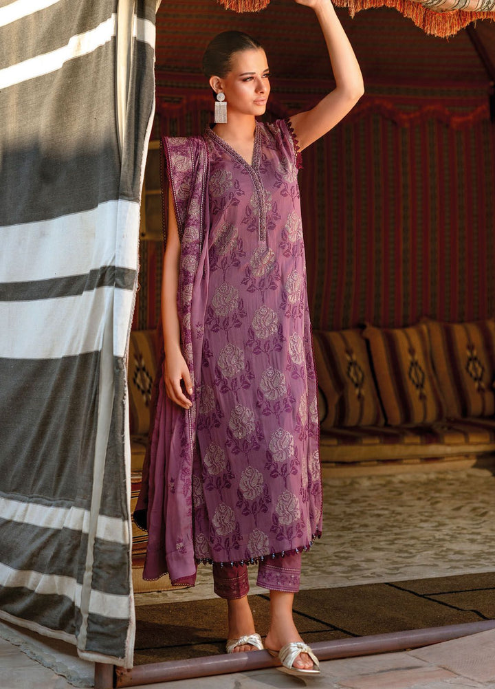 Gul Ahmed Embroidered Chiffon Suits Unstitched 3 Piece GA24LF FE-42037 - Festive Collection