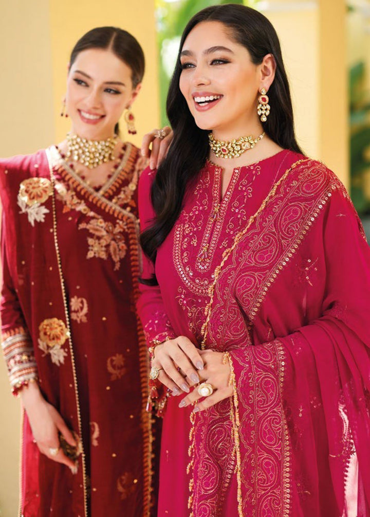 Gul Ahmed Embroidered Chiffon Suits Unstitched 3 Piece GA24PS LE 42019 - Summer Collection