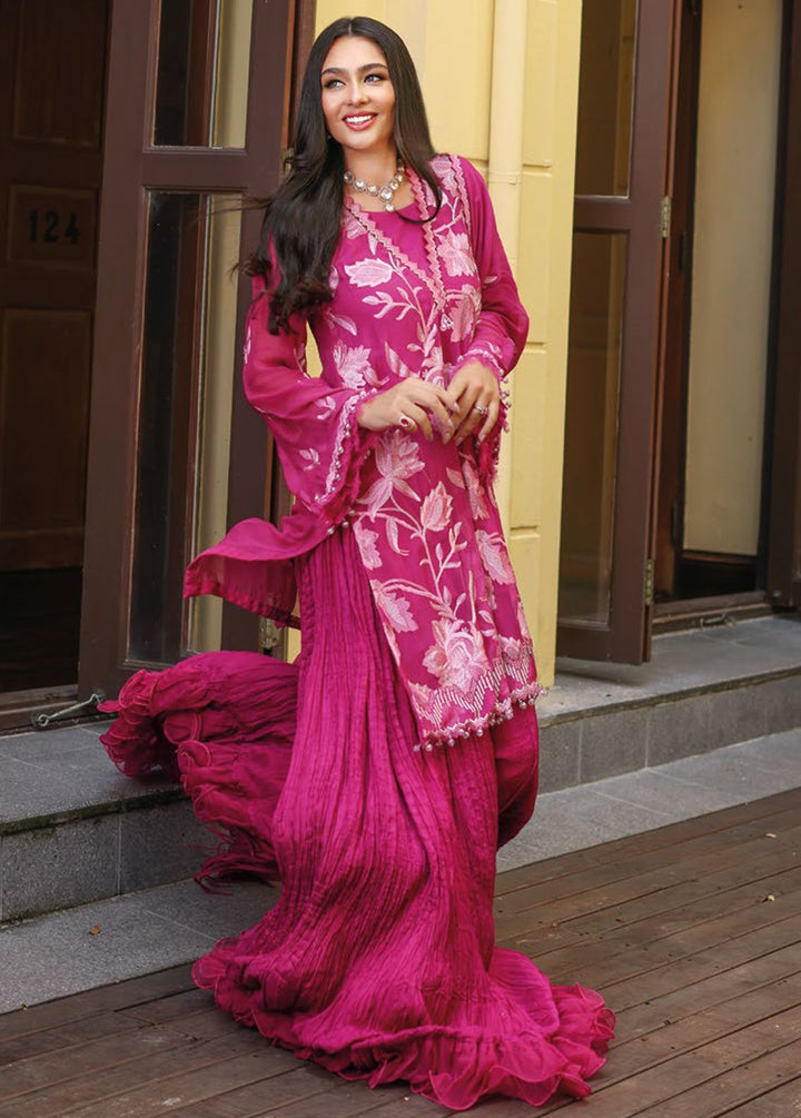 Gul Ahmed Embroidered Chiffon Suits Unstitched 3 Piece GA24PS LE 42020 - Summer Collection