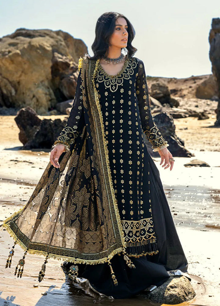 Gul Ahmed Embroidered Chiffon Suits Unstitched 3 Piece GA25CH PRW-42005 - Summer Collection