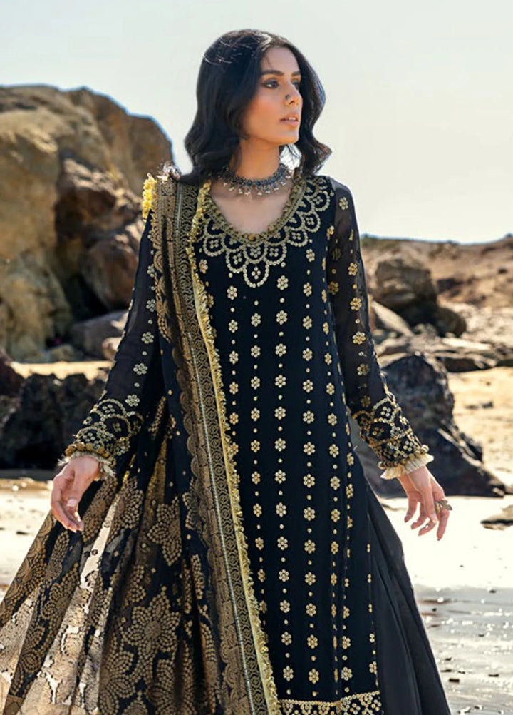 Gul Ahmed Embroidered Chiffon Suits Unstitched 3 Piece GA25CH PRW-42005 - Summer Collection