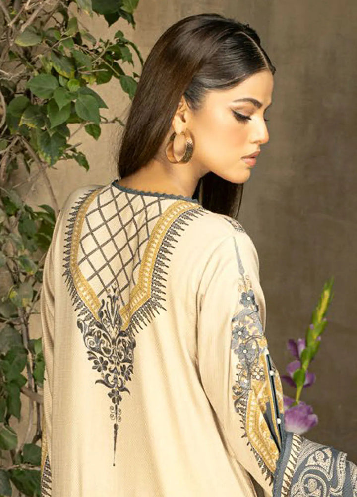Gul Ahmed Embroidered Cotail Suits Unstitched 3 Piece GA24WU CV-32014 - Winter Collection
