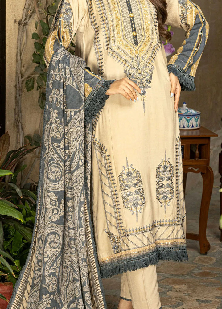 Gul Ahmed Embroidered Cotail Suits Unstitched 3 Piece GA24WU CV-32014 - Winter Collection