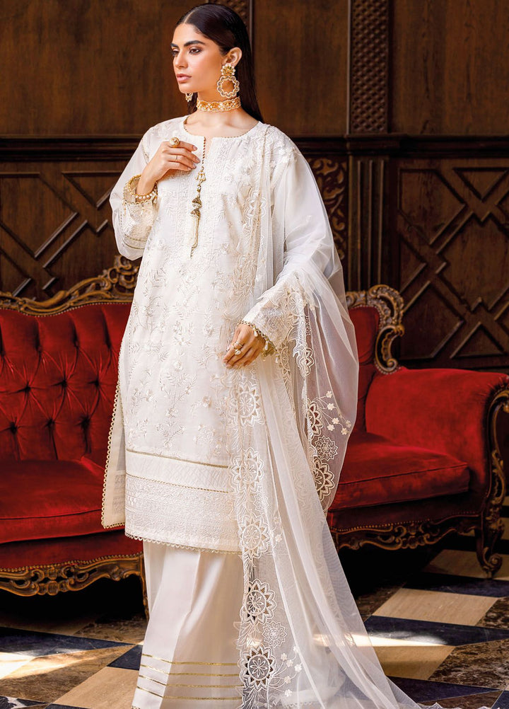 Gul Ahmed Embroidered Cotton Suits Unstitched 3 Piece GA24LF FE-42009 - Festive Collection