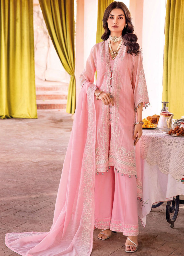 Gul Ahmed Embroidered Cotton Suits Unstitched 3 Piece GA24LF FE-42021 - Festive Collection