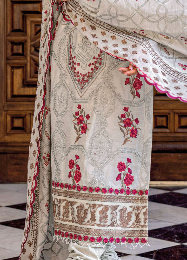 Gul Ahmed Embroidered Cotton Suits Unstitched 3 Piece GA24LF FE-42064 - Festive Collection