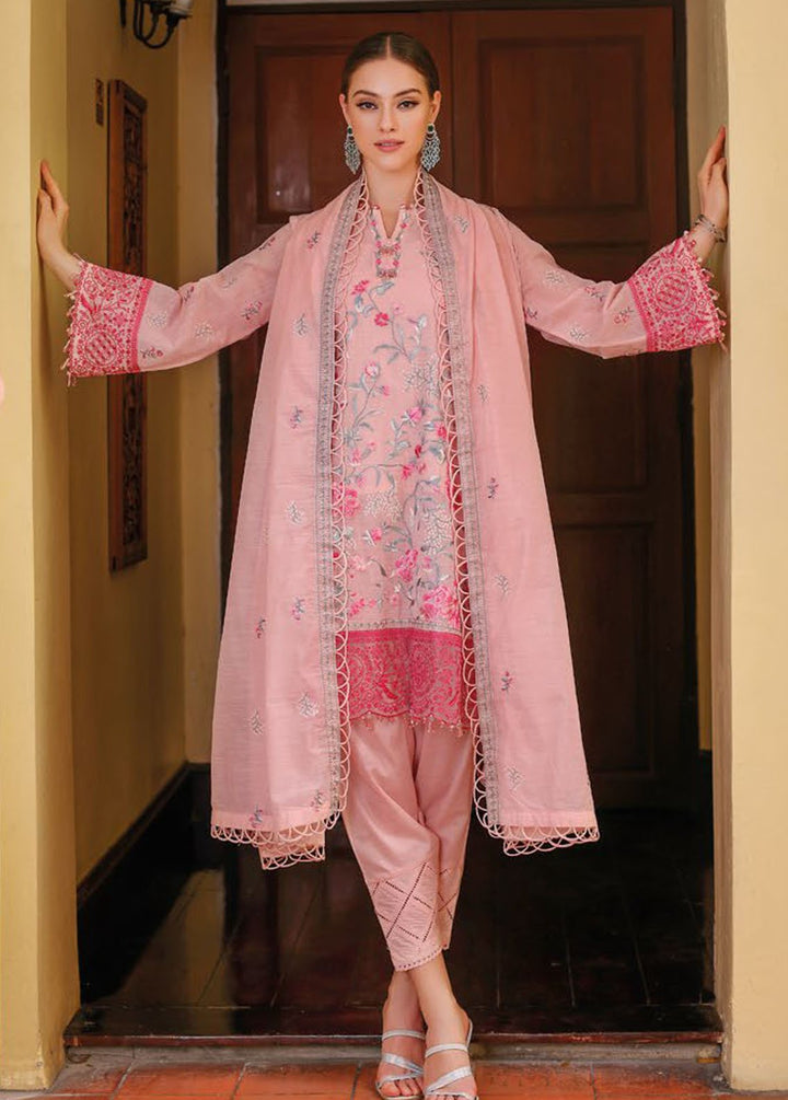 Gul Ahmed Embroidered Cotton Suits Unstitched 3 Piece GA24PS LE 42015 - Summer Collection