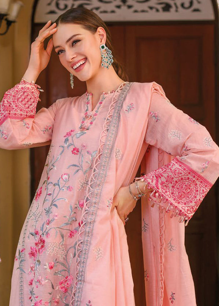Gul Ahmed Embroidered Cotton Suits Unstitched 3 Piece GA24PS LE 42015 - Summer Collection