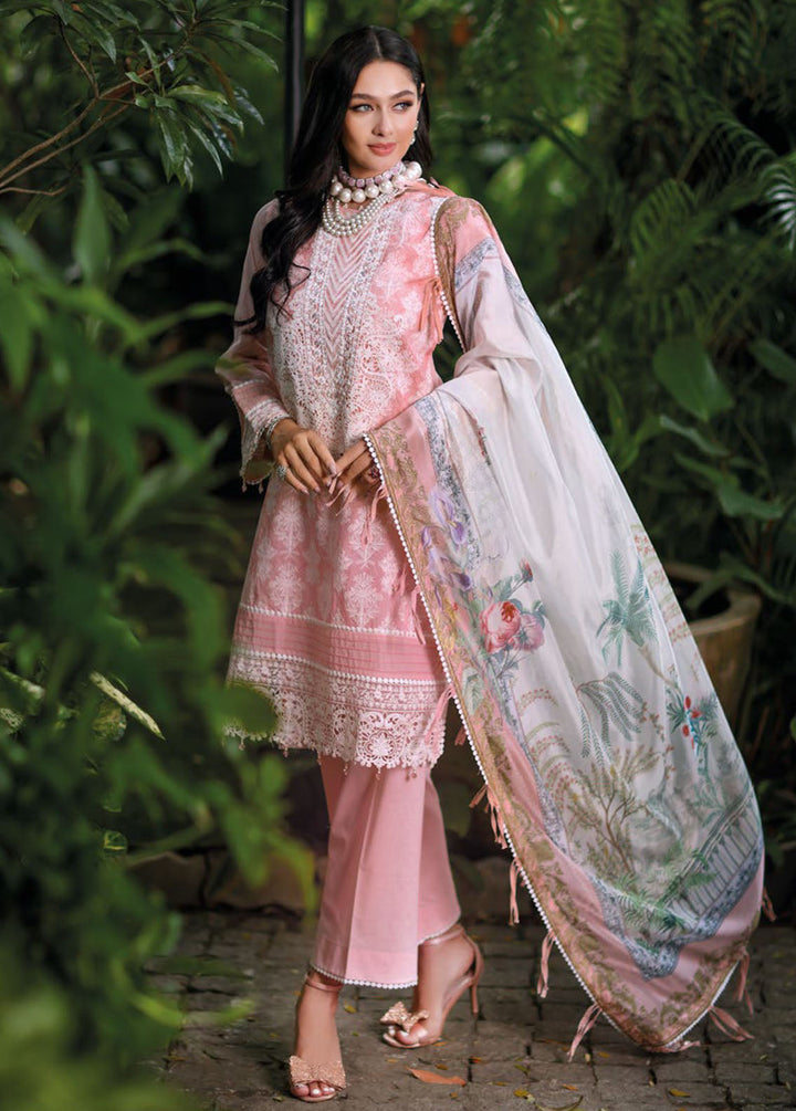 Gul Ahmed Embroidered Cotton Suits Unstitched 3 Piece GA24PS SSM 42001 - Summer Collection