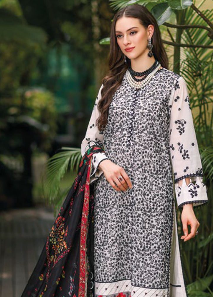 Gul Ahmed Embroidered Cotton Suits Unstitched 3 Piece GA24PS SSM 42007 - Summer Collection