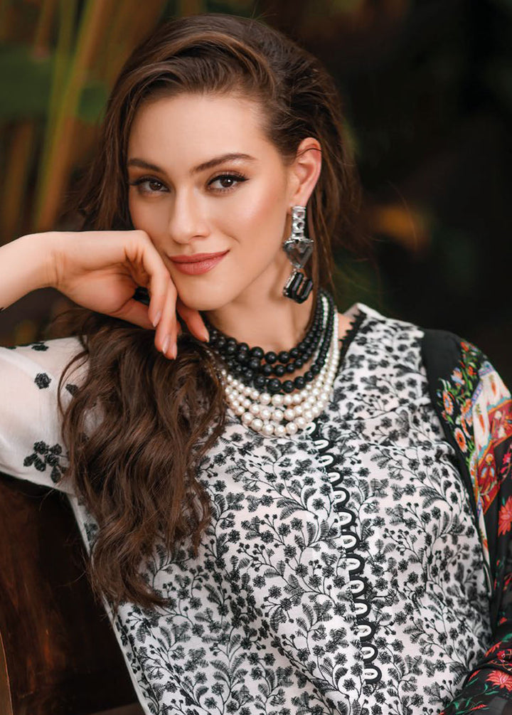 Gul Ahmed Embroidered Cotton Suits Unstitched 3 Piece GA24PS SSM 42007 - Summer Collection