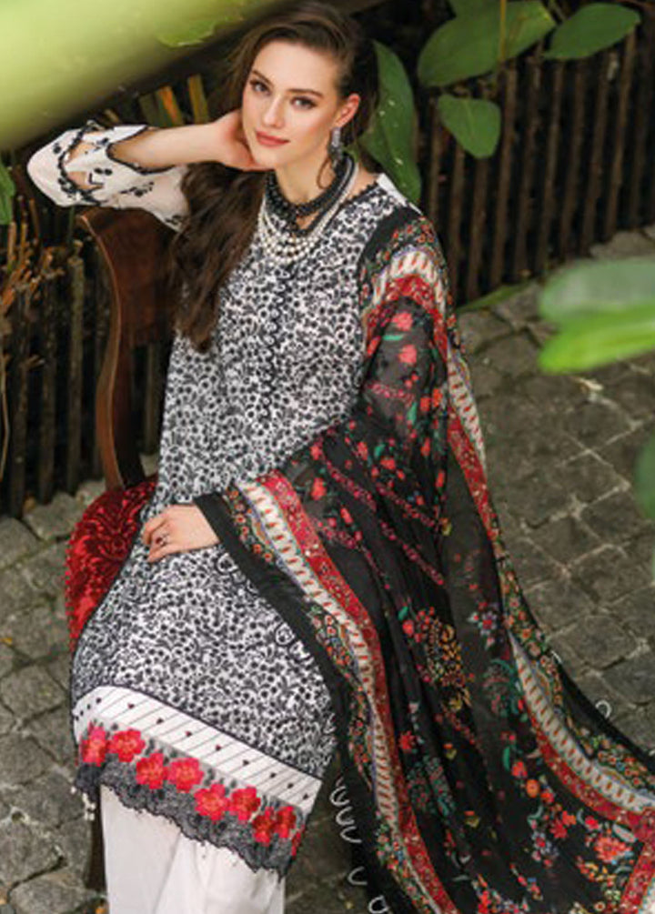 Gul Ahmed Embroidered Cotton Suits Unstitched 3 Piece GA24PS SSM 42007 - Summer Collection