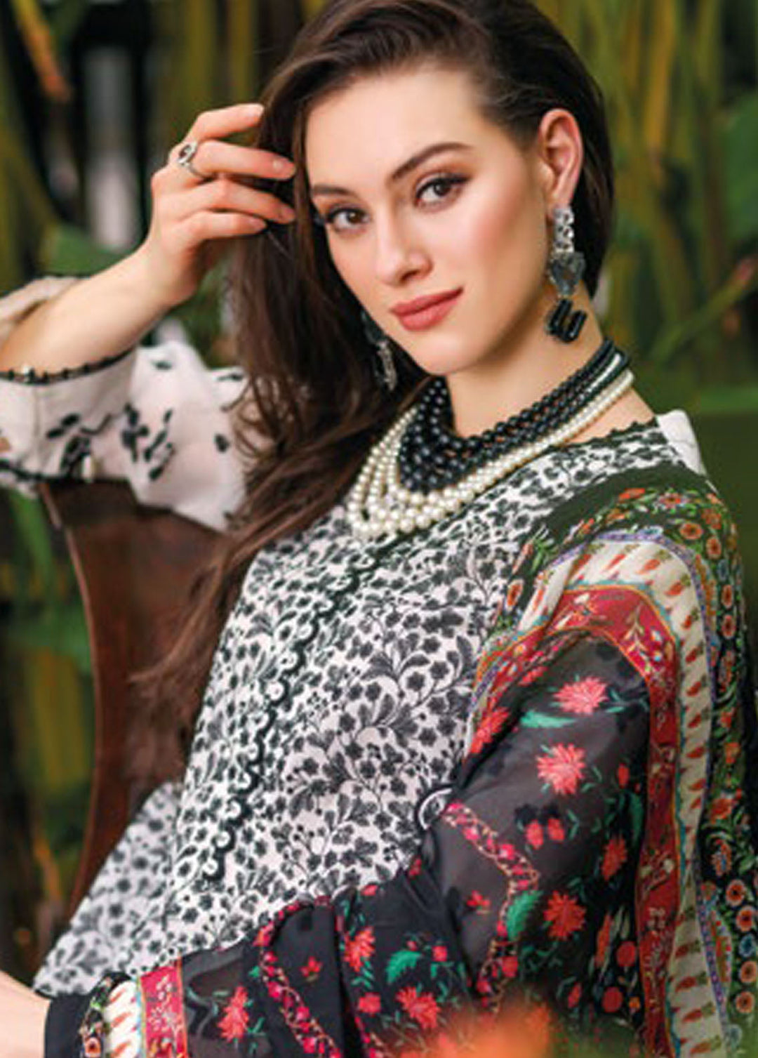 Gul Ahmed Embroidered Cotton Suits Unstitched 3 Piece GA24PS SSM 42007 - Summer Collection