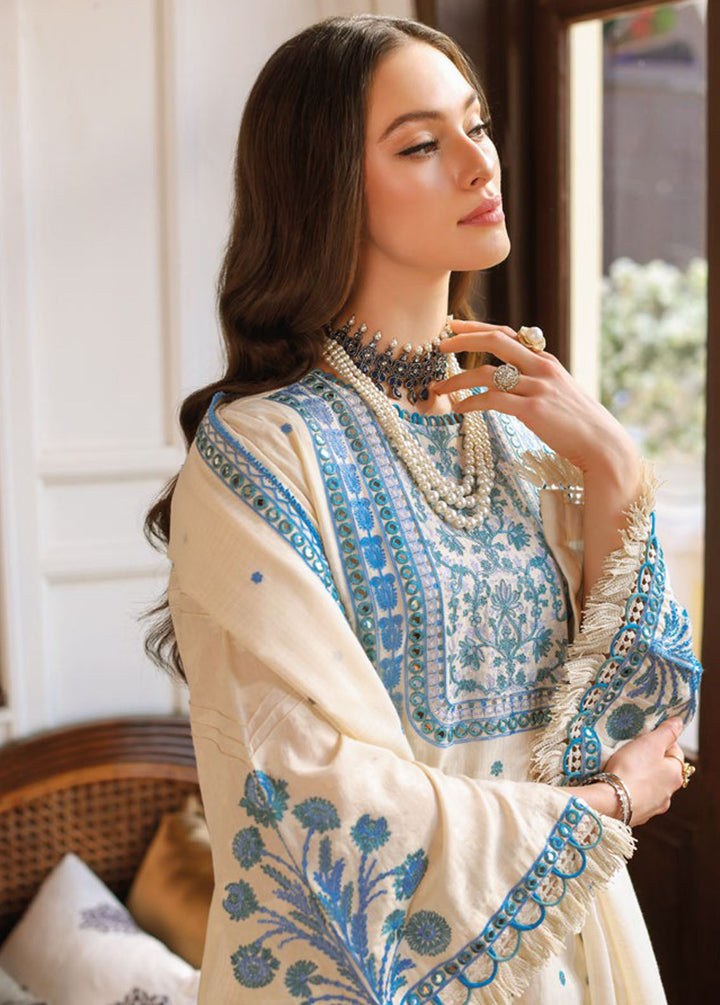 Gul Ahmed Embroidered Dobby Suits Unstitched 3 Piece GA24PS PM 42030 - Summer Collection