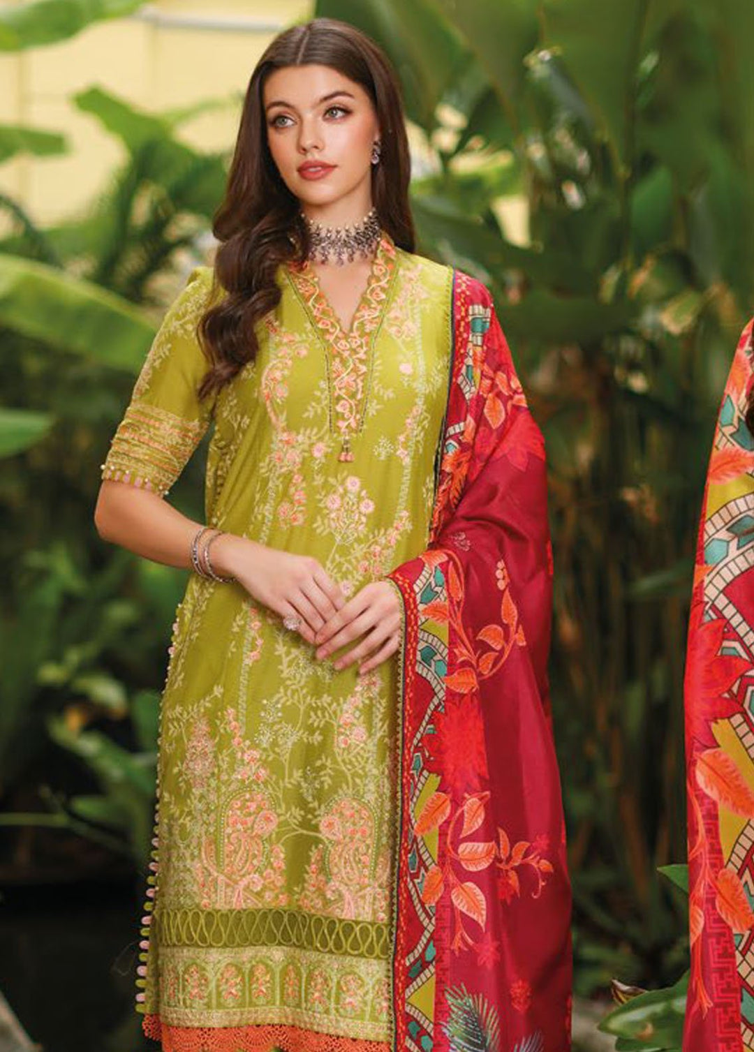 Gul Ahmed Embroidered Dobby Suits Unstitched 3 Piece GA24PS SSM 32016 - Summer Collection