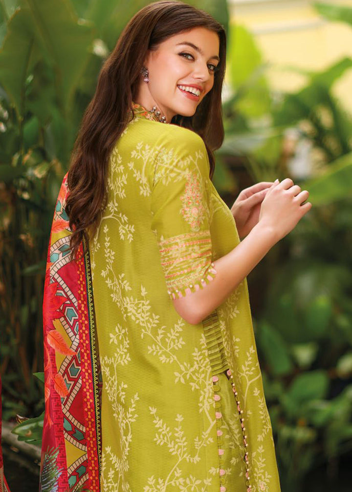 Gul Ahmed Embroidered Dobby Suits Unstitched 3 Piece GA24PS SSM 32016 - Summer Collection