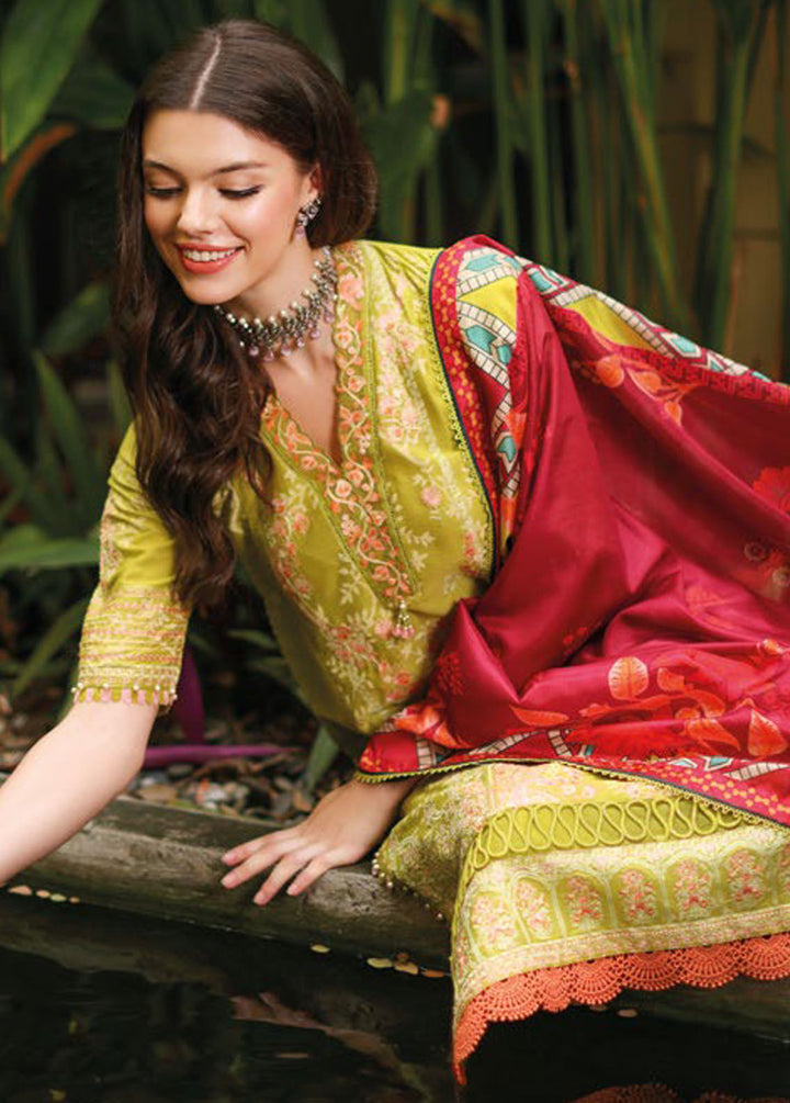 Gul Ahmed Embroidered Dobby Suits Unstitched 3 Piece GA24PS SSM 32016 - Summer Collection