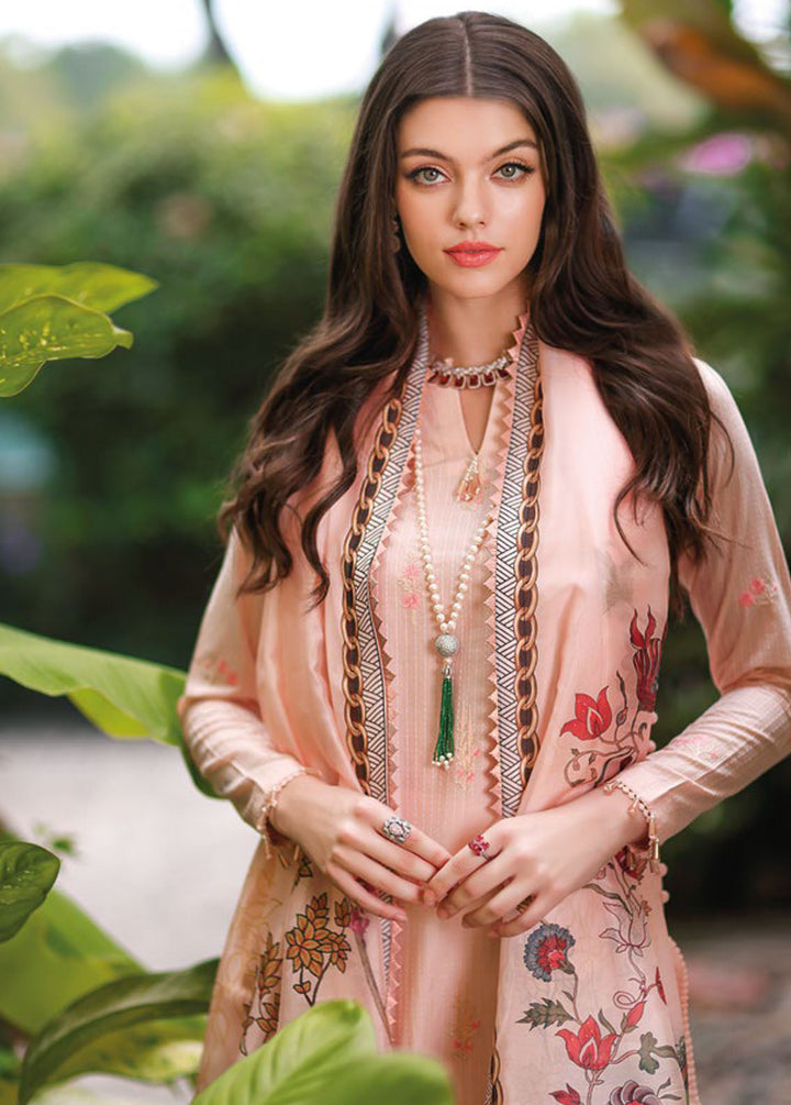 Gul Ahmed Embroidered Dobby Suits Unstitched 3 Piece GA24PS SSM 42003 - Summer Collection