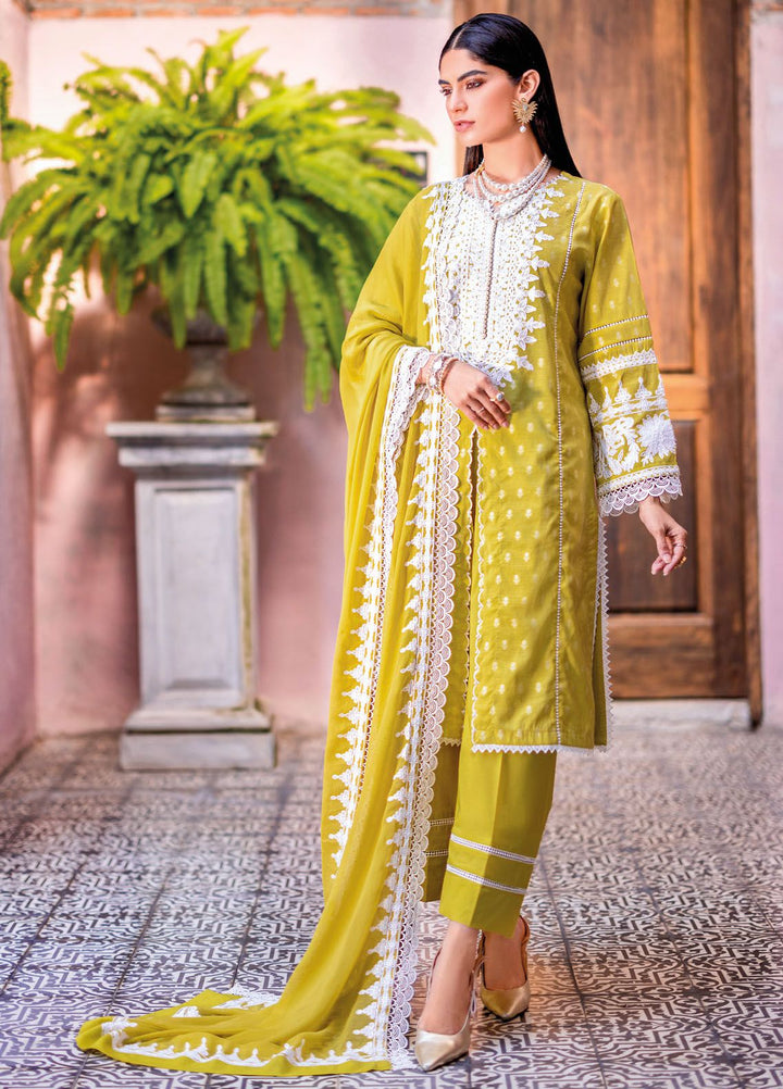 Gul Ahmed Embroidered Jacquard Suits Unstitched 3 Piece GA24LF FE-42018 - Festive Collection