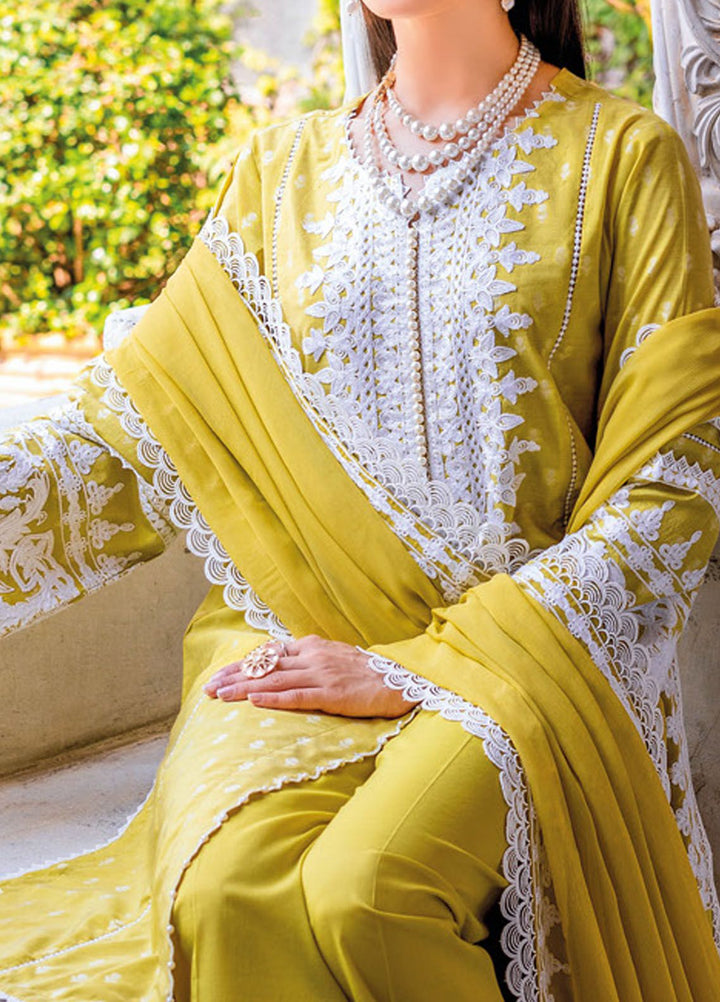 Gul Ahmed Embroidered Jacquard Suits Unstitched 3 Piece GA24LF FE-42018 - Festive Collection