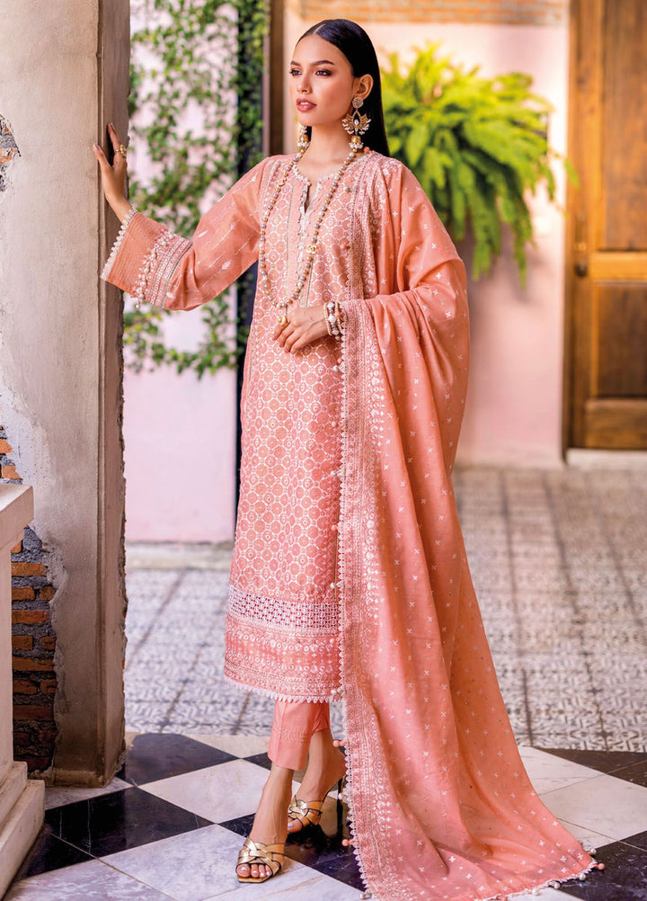 Gul Ahmed Embroidered Jacquard Suits Unstitched 3 Piece GA24LF FE-42040 - Festive Collection