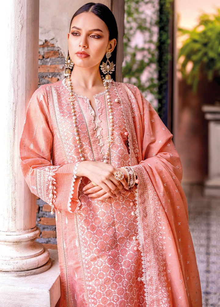 Gul Ahmed Embroidered Jacquard Suits Unstitched 3 Piece GA24LF FE-42040 - Festive Collection