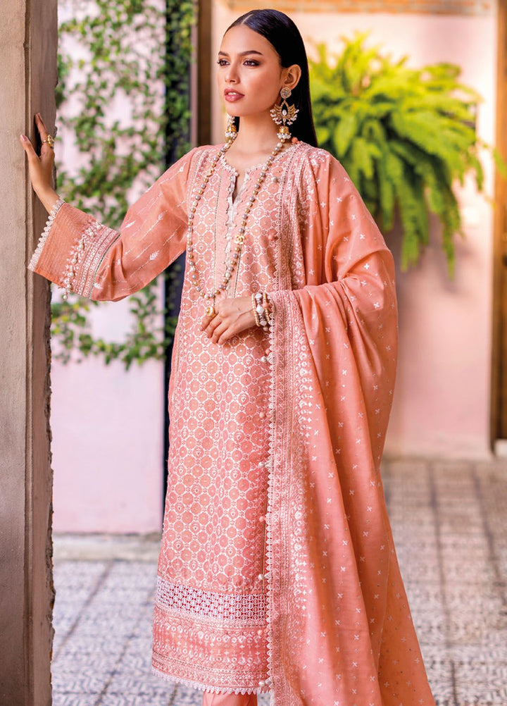 Gul Ahmed Embroidered Jacquard Suits Unstitched 3 Piece GA24LF FE-42040 - Festive Collection