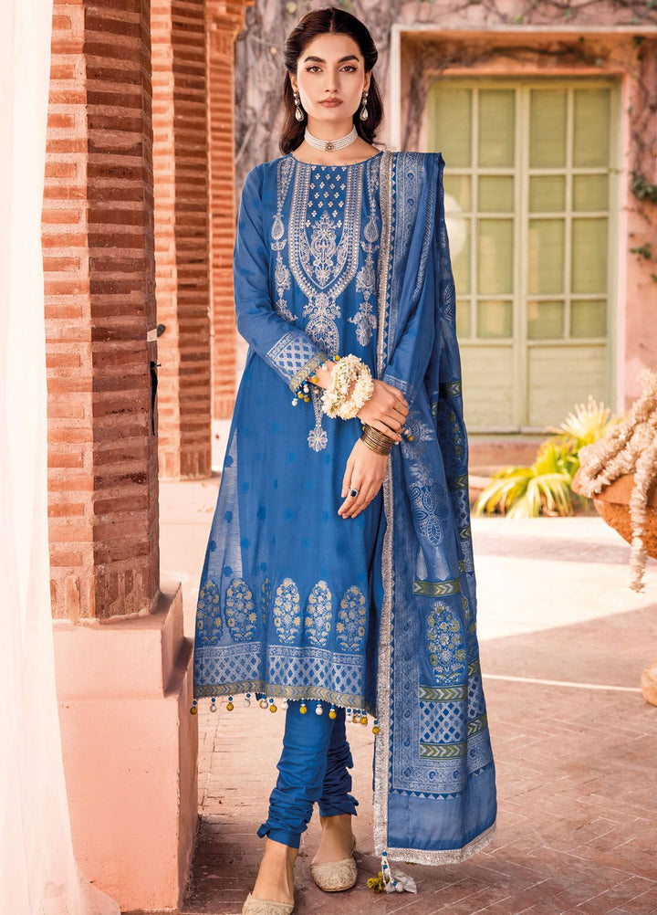 Gul Ahmed Embroidered Jacquard Suits Unstitched 3 Piece GA24LF FE-42050 - Festive Collection