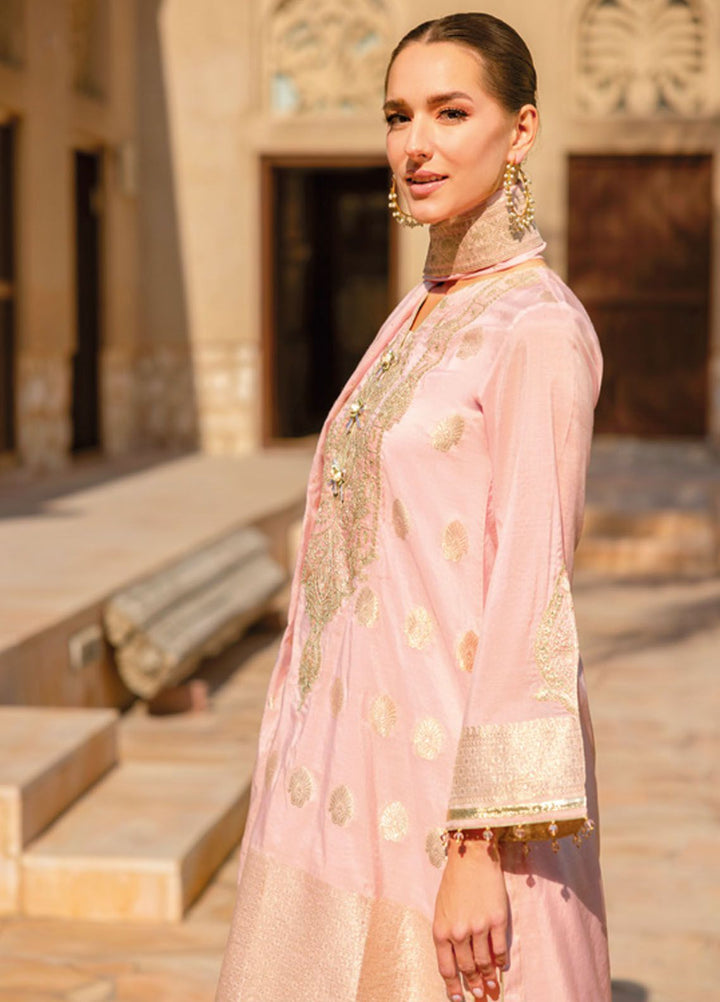 Gul Ahmed Embroidered Jacquard Suits Unstitched 3 Piece GA24LF FE-42058 - Festive Collection