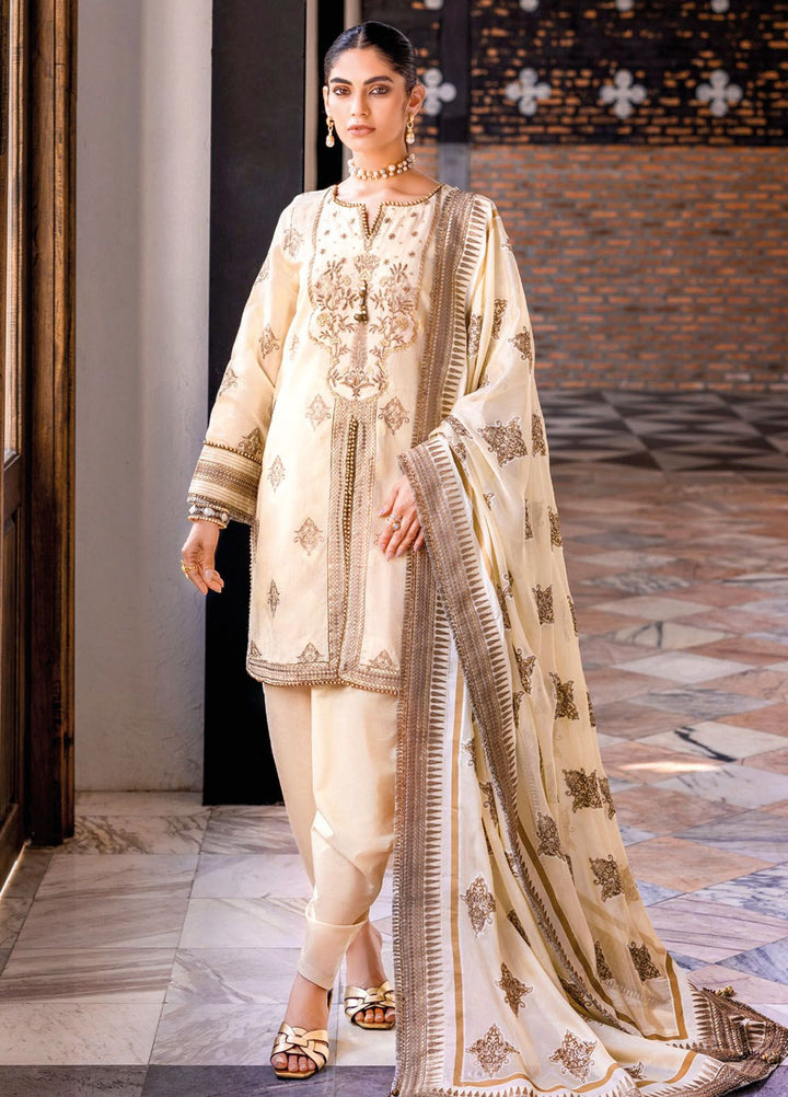Gul Ahmed Embroidered Jacquard Suits Unstitched 3 Piece GA24LF FE-42073 - Festive Collection