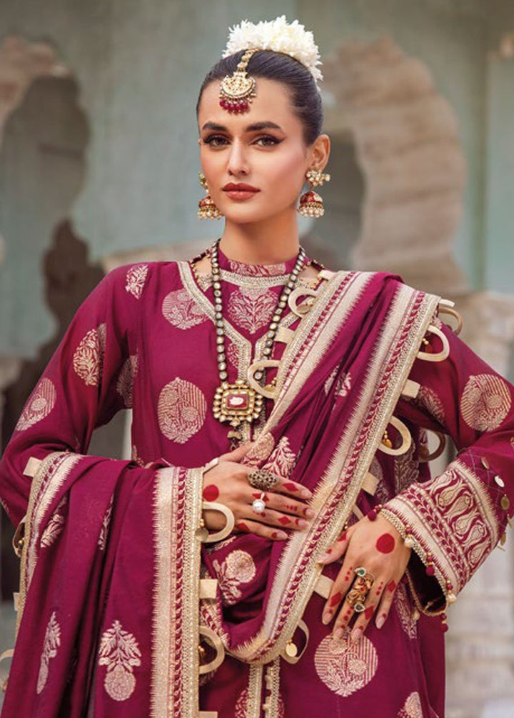 Gul Ahmed Embroidered Jacquard Suits Unstitched 3 Piece GA24PS JD 32026 - Summer Collection