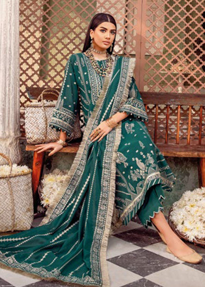 Gul Ahmed Embroidered Jacquard Suits Unstitched 3 Piece GA24PS JD 32027 - Summer Collection