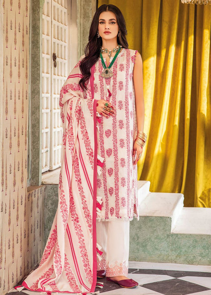 Gul Ahmed Embroidered Jacquard Suits Unstitched 3 Piece GA24PS JD 42001 - Summer Collection