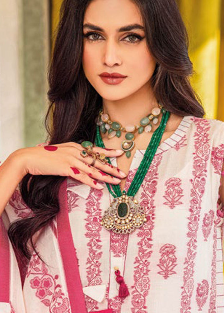 Gul Ahmed Embroidered Jacquard Suits Unstitched 3 Piece GA24PS JD 42001 - Summer Collection