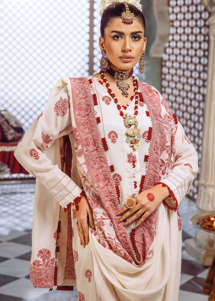 Gul Ahmed Embroidered Jacquard Suits Unstitched 3 Piece GA24PS JD 42003 - Summer Collection