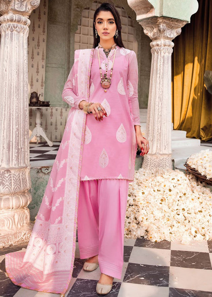 Gul Ahmed Embroidered Jacquard Suits Unstitched 3 Piece GA24PS MJ 42001 - Summer Collection