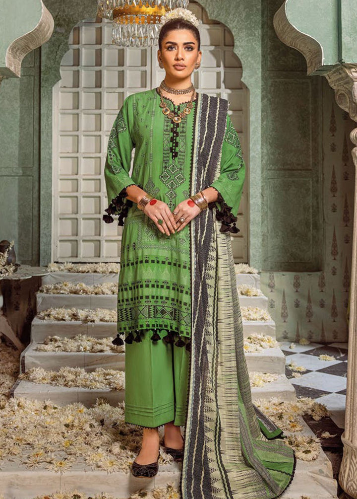 Gul Ahmed Embroidered Jacquard Suits Unstitched 3 Piece GA24PS MJ 42004 - Summer Collection